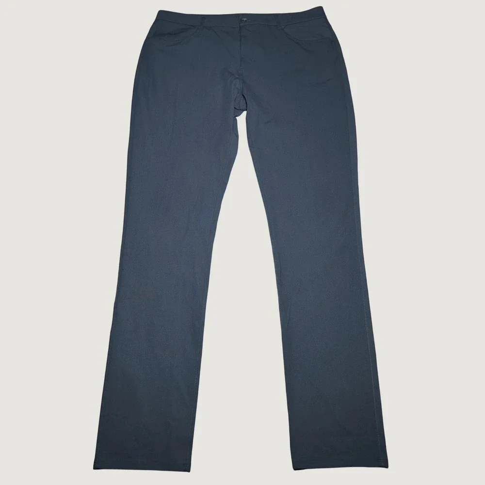 Vuori Meta Pant Men 36x34 Technical 5-Pocket Performance Charcoal Grey V430-L